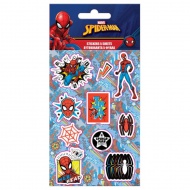 Set samolepilnih nalepk na listu 8 x 12 cm Neverjetni Spider-Man 5 kosov