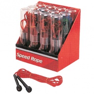 Speed Rope 2,8m dolga skakalna vrv v modri ali rdeči barvi - Spartan