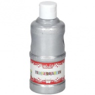 Srebrna tempera barvica 250ml