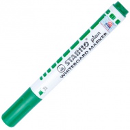 Stabilo: Plan WhiteBoard marker Zeleni flomaster za tablo z odrezano konico