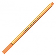 Stabilo: Point 88 Tanki flomaster 0,4mm v neon oranžni barvi