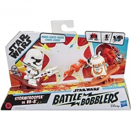 Star Wars Battle Bobblers BB-8 vs Stormtrooper figurica s ščipalko - Hasbro