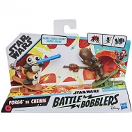 Star Wars Battle Bobblers Porgs vs Chewie figurica s ščipalko - Hasbro