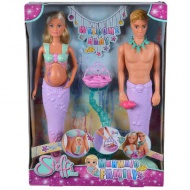 Steffi Love: Družina siren Igralni set - Simba Toys