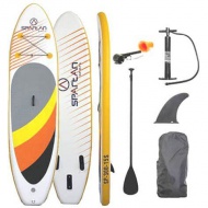 SUP komplet SP-300 Stand Up Paddle rumeno-oranžne barve 300 cm - Spartan