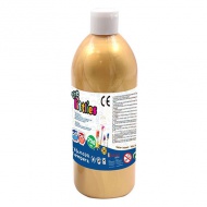 Tempera barvica The Littlies: zlate barve 250 ml