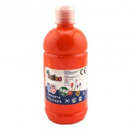 Tempera v oranžni barvi 500ml