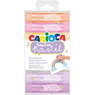 Temperello Pastel 8-delni set tempera stickov - Carioca