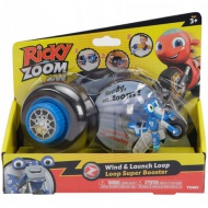 Tomy: Ricky Zoom - Vrtljiv zaganjalnik s figurico Loopa