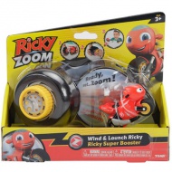 Tomy: Ricky Zoom - Vrtljiv zaganjalnik s figurico Rickyja