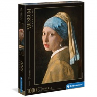 Vermeer - Dekle z bisernim uhanom 1000-delna muzejska sestavljanka - Clementoni