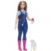 Barbie: 65. obletnica kariere igralni set - Veterinarska lutka z dodatki - Mattel