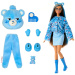 Barbie: Cutie Reveal presenečenje punčka Care Bears - Grumpy Bear - Mattel