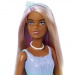 Barbie Dreamtopia: Princeska lutka v modro-vijolični obleki s metulji - Mattel