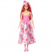 Barbie Dreamtopia: Princeska lutka v roza obleki s metulji - Mattel