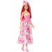 Barbie Dreamtopia: Princeska lutka v roza obleki s metulji - Mattel