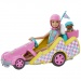 Barbie: Stacie na pomoč - Go-kart komplet s psičkom - Mattel