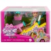 Barbie: Stacie na pomoč - Go-kart komplet s psičkom - Mattel