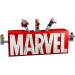 LEGO® Super Heroes: MARVEL logotip in minifigure (76313)