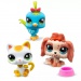 Littlest Pet Shop: 3-delni komplet figur v valju, različne vrste, 1 kos