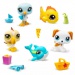 Littlest Pet Shop: 5-delni komplet figuric, serija 1 - Plaža