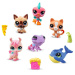 Littlest Pet Shop: Hotelski komplet z 6 figuricami, 2. serija