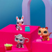 Littlest Pet Shop: Zebra, tiger, pavijan 3-delni komplet figuric - Country vibes 2. serija