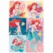 Luna: Disney Princeske - Ariel set za pisanje v PVC torbici