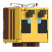 Minecraft: Flippin Figs Čebelji lik figura - Mattel