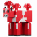 Minecraft: Mooshroom 8 cm akcijska figura z dodatki - Mattel