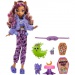 Monster High: Creepover Party Clawdeen Wolf lutka z dodatki - Mattel