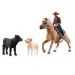 Schleich: Farm World - Komplet za jahanje v western slogu (42578)