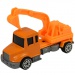 Alloy Car: 6-deln i set gradbenih tovornjakov 8 cm