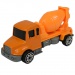 Alloy Car: 6-deln i set gradbenih tovornjakov 8 cm