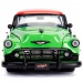 DC Comics: Figurica Strupena Ivy in kovinski model avtomobila 1953 Chevy Bel Air 1/24 - Simba Toys