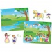 Komplet nalepk za večkratno uporabo Princeskin dvorec - Melissa &amp; Doug