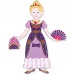 Komplet zabuhlih nalepk Princeska - Melissa &amp; Doug