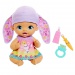 My Garden Baby: Sladki dojenček Lutka objemanja vrednega vijoličnega zajčka 30cm - Mattel