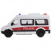 RC daljinsko vodeni beli policijski minibus s svetl. učinki 2,4GHz merilo 1/12 30 cm