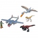 Set figuric Jurski svet Fight or flight multipack mini dinozavrov