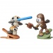 Star Wars Battle Bobblers Porgs vs Chewie figurica s ščipalko - Hasbro